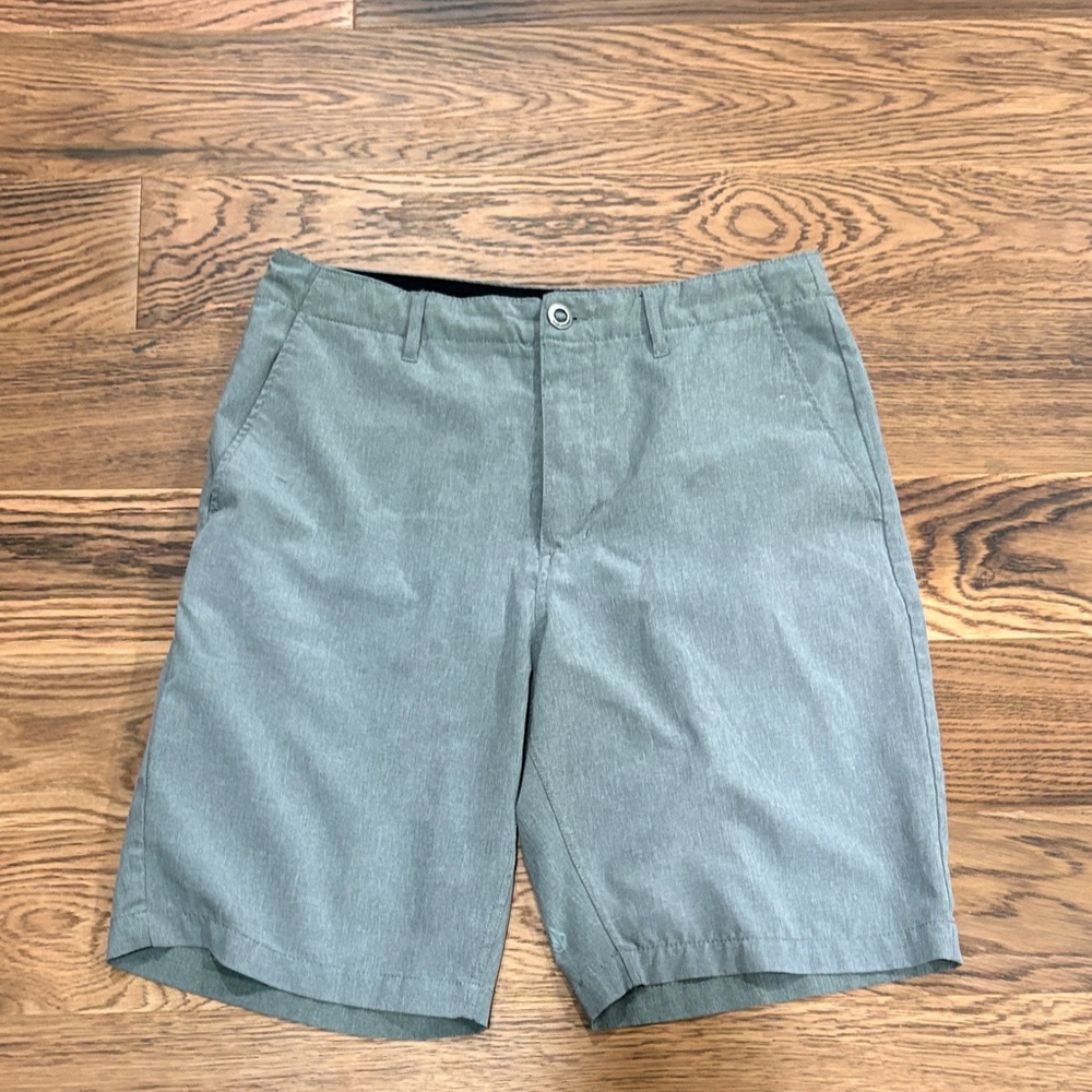 Volcom Men's Gray Flat Front Shorts